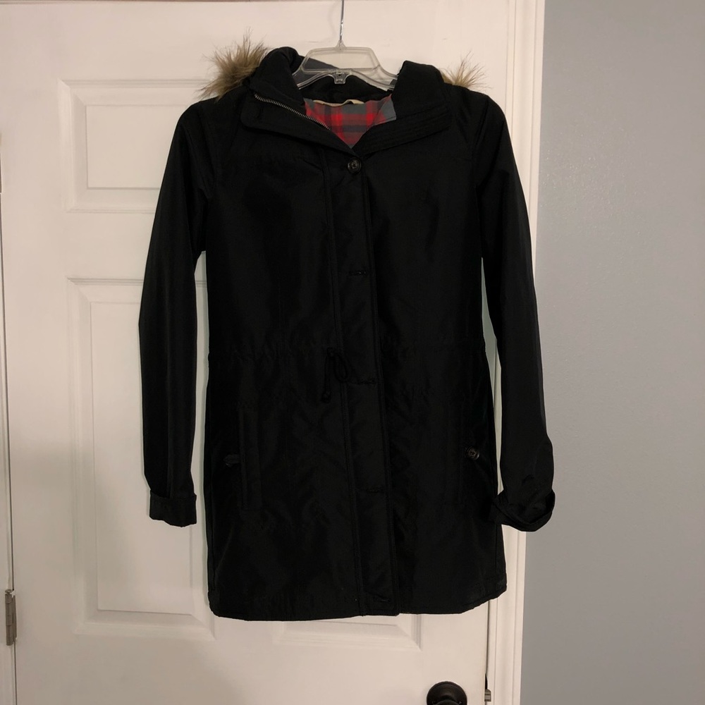 Hollister Flannel Lined Parka